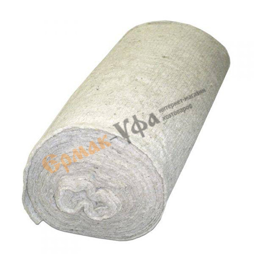 Полотно х/б холстопрошивное, нетканное (ширина 1,4 м, длина 50 м) в инд. уп., 100%х/б, Узбекистан (1/1)