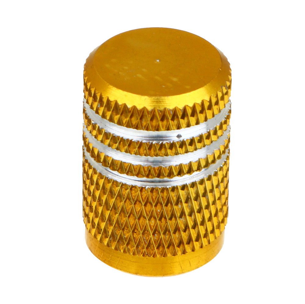 NG Набор заглушек ниппеля 4шт. алюминиевый, универсальный, золото