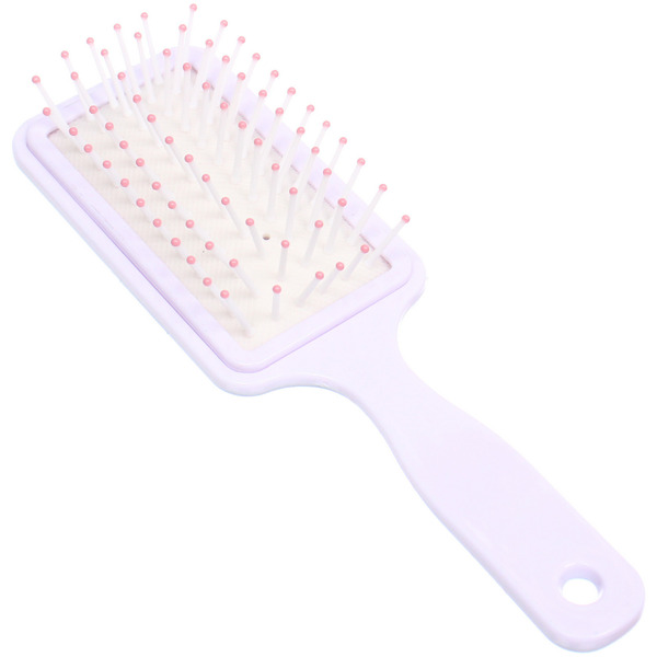 Расческа массажная детская "КОТИКИ", микс 4 дизайна, 16*8см (пакет с подвесом)