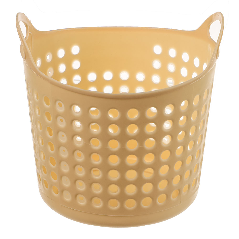 Блок для хранения мелочей VETTA "Корзина с ручками", 12,5x13см, пластик, 4 цвета