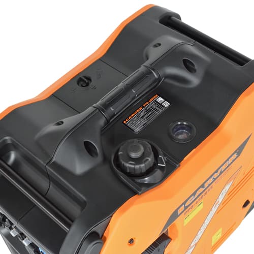 Генератор CARVER PPG - 6500ISE+ATS, инверторный, 5/5, 5 кВт, 220/12В, 1+1 розетки,USB