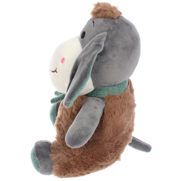 Мягкая игрушка "Бегемот" Алекс, 25 см, микс цвета