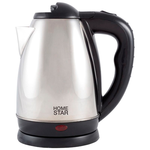 Чайник элек. 1,8л. , HOMESTAR HS-1001 стальной, 1/12