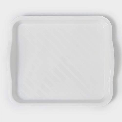 Поднос универсальный малый IDEA М 1109, 25х29 см, белый