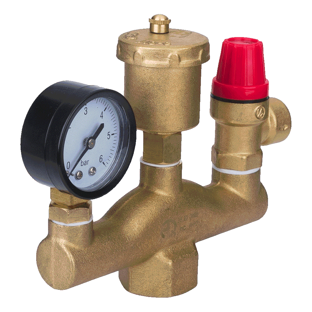 Группа безопасности котла 1″ AQUALINK 02746