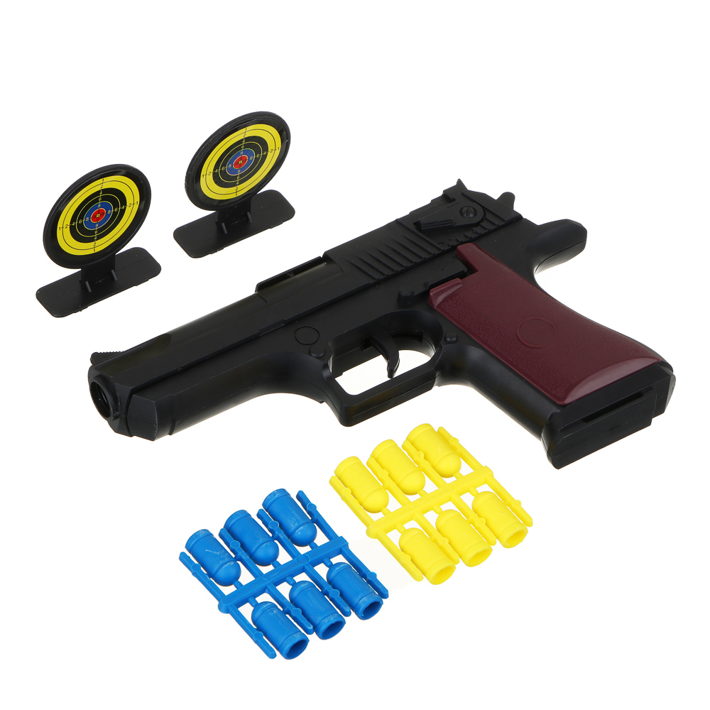 Набор игровой «Точный выстрел» ИГРОЛЕНД, 9пр., PP, PVC, 19х26х2см.