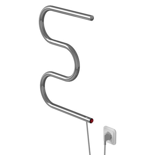 Полотенцесушитель MIXLINE SIMPLE M 50x40, кнопочный выкл, 123 Вт