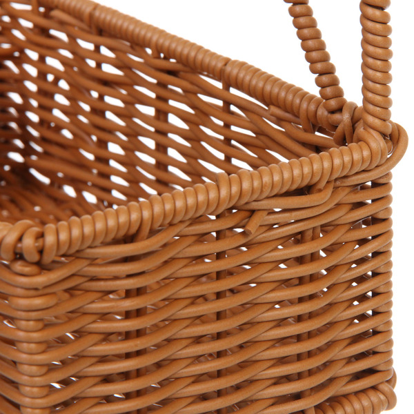 Органайзер подвесной плетёный ручной работы "БРОВАЦЦО", цвет соломенный, одна прямоугольные секция,