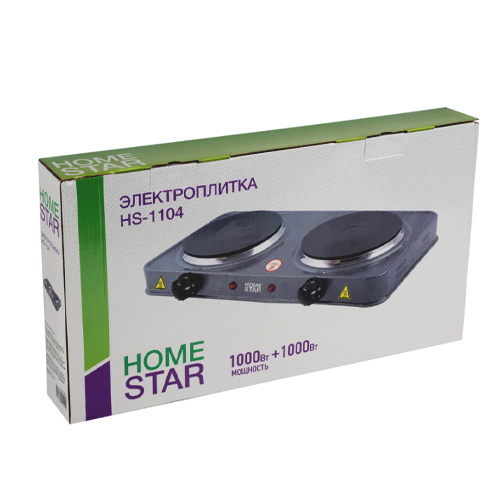 Электроплитка HOMESTAR HS-1104, чугун