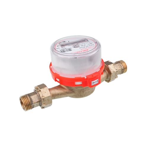 Водосчетчик БЕТАР СГВ-15 МЗ антимагнитный с монтажным комплектом Март 2026г, Чистополь, 1/20