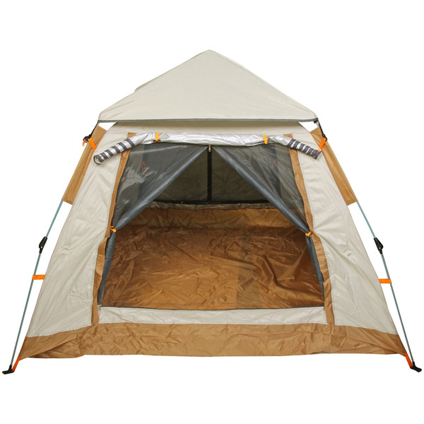Палатка туристическая Печора-3 зонтичного типа, 240*240*155 см бежевая