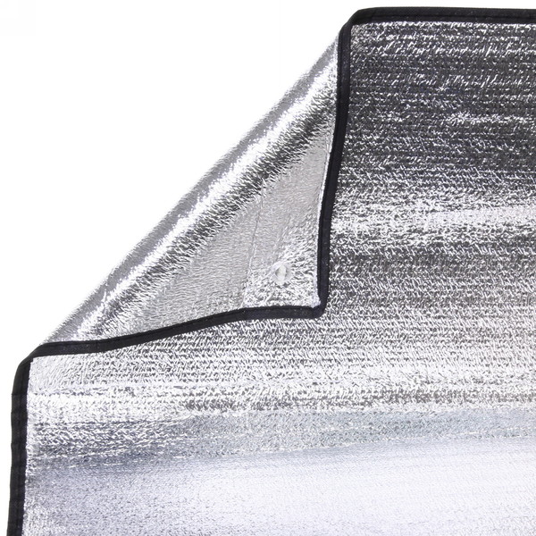 Коврик в палатку ПВХ с фольгой 200*200