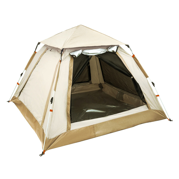 Палатка туристическая Печора-3 зонтичного типа, 240*240*155 см бежевая