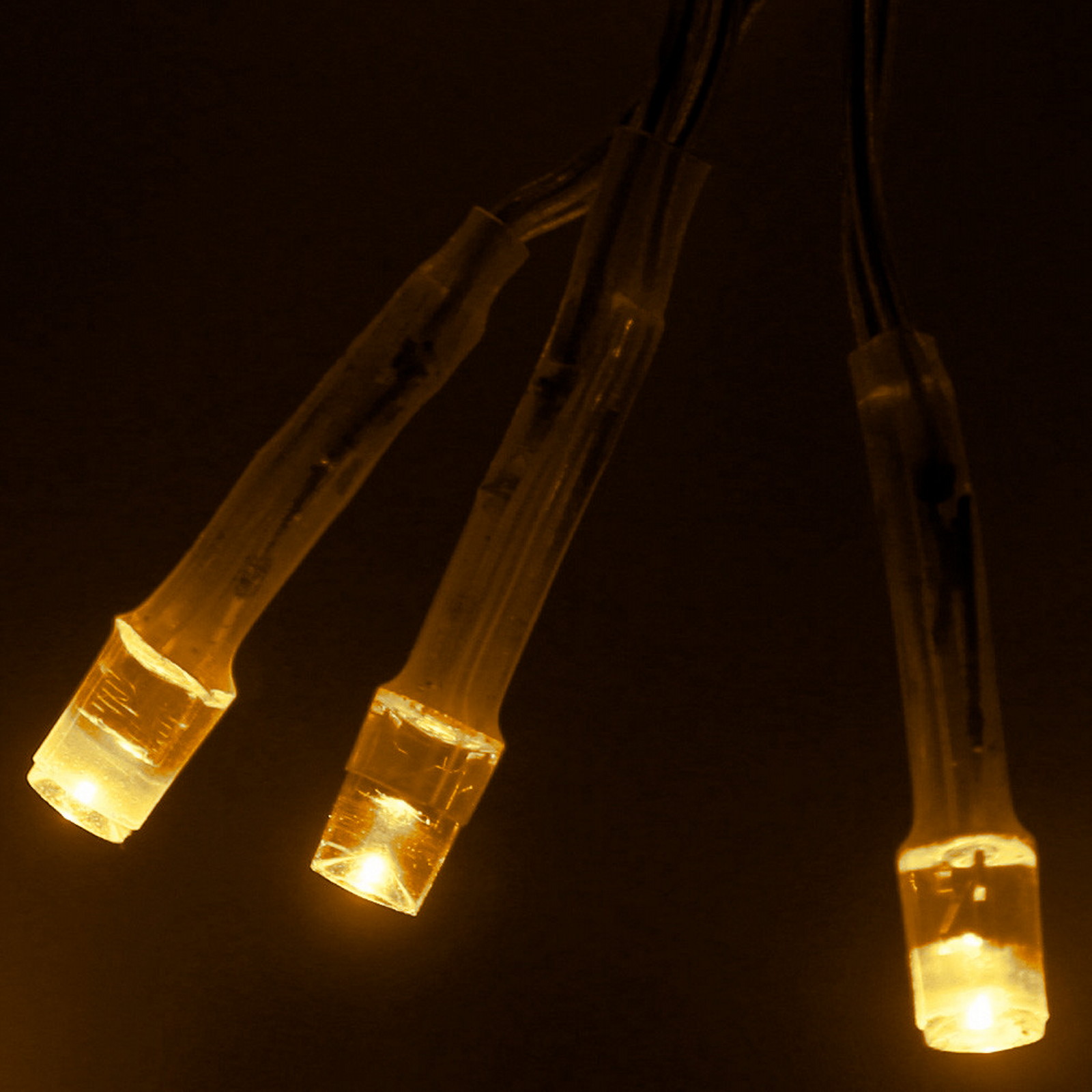 Гирлянда для улицы СЕТКА ш2,0* в1,5 м 192 ламп LED, прозр.пров,8 реж.,IP-54, Теплый белый (возможность соединения)