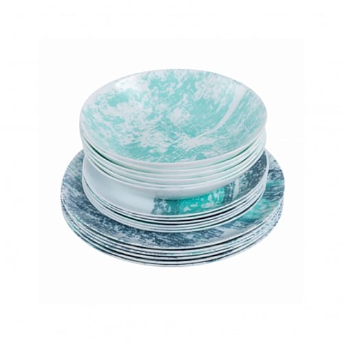 Столовый набор DIWALI ACCTIT TURQUOISE Luminarc V9710, 18 предметов