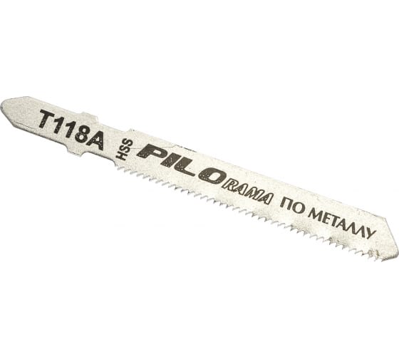 Пилки "Pilorama" HSS 75 x 50 мм 21 з/д (сталь, цветные металлы, пластмасса h=1,5-3 мм) T118A (2 шт/уп)