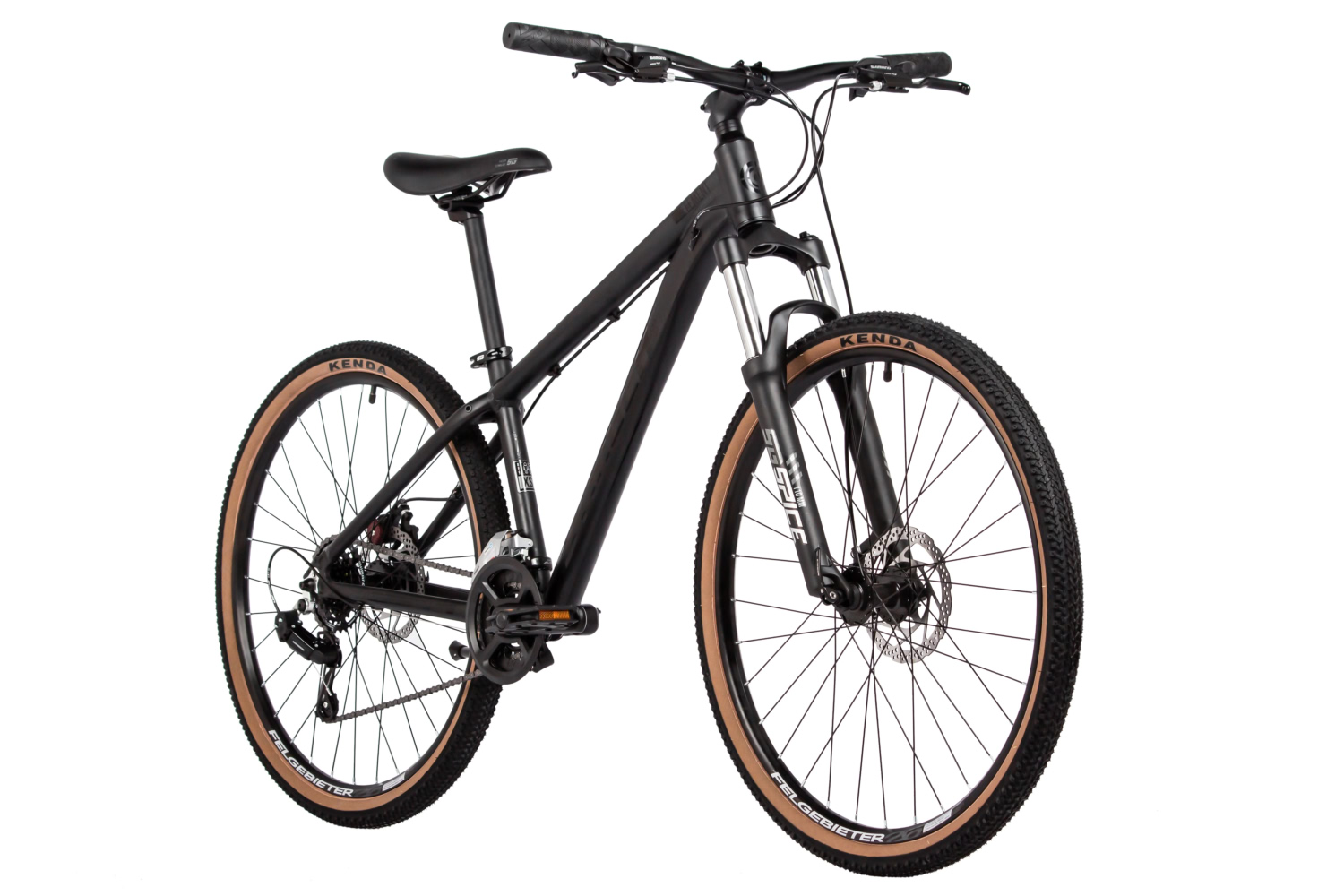 Велосипед STINGER 26" ELEMENT черный, алюминий, размер XS