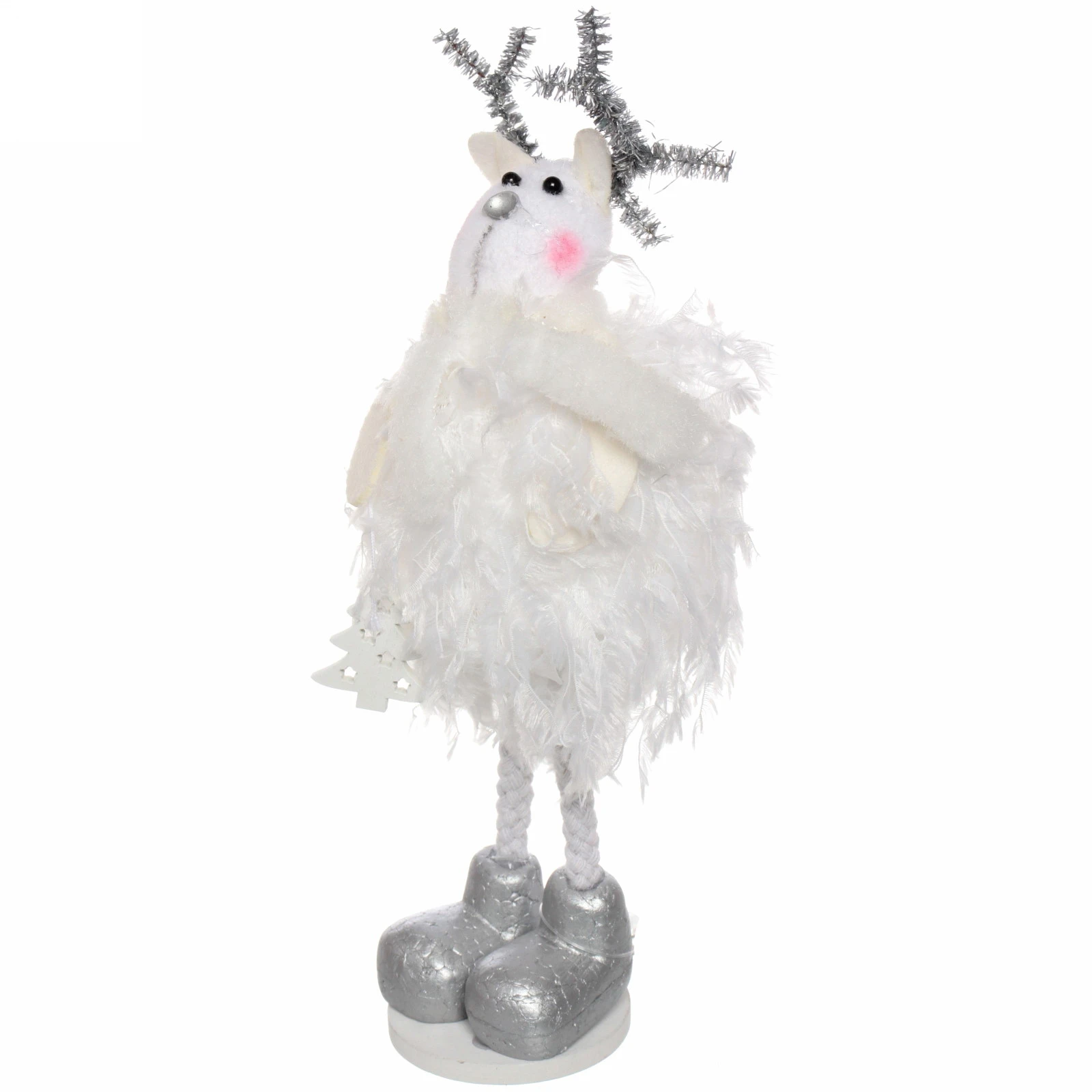 Фигурка новогодняя "Новогоднее волшебство" 20 см, белый
