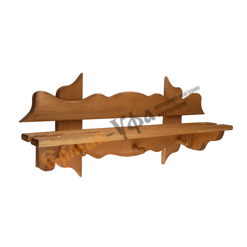 Полка Фиалка цвет Банный Мастер, 1/1