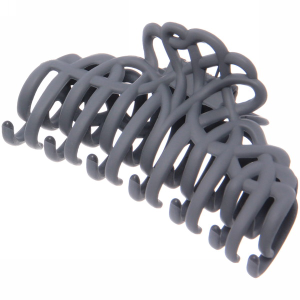 Заколка-краб для волос на блистере "Diana Collection - Milena", микс 6 цветов, 9см 