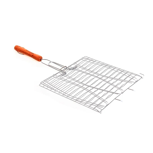 Решетка-гриль BBQ time для рыбы 3 секции 28 х 28 см