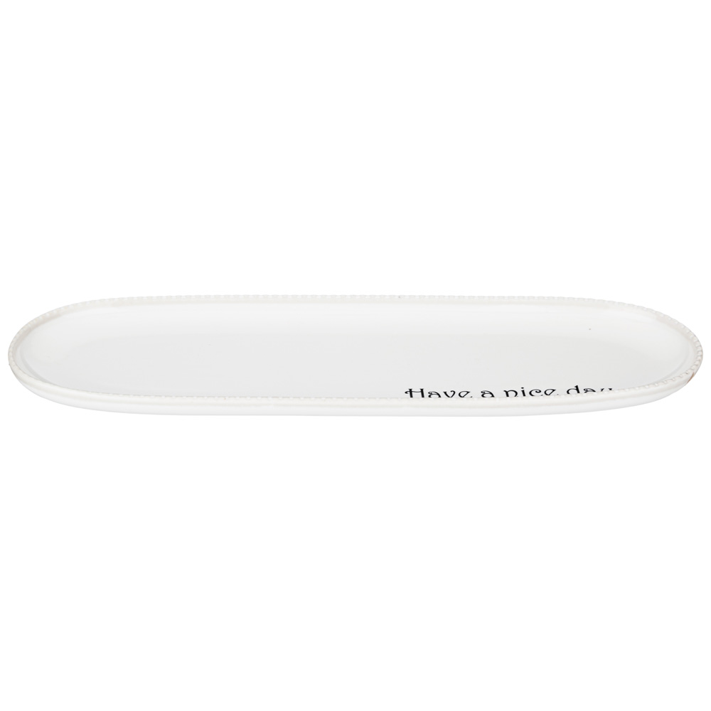БЛЮДО ОВАЛЬНОЕ BRONCO "SOUL KITCHEN" 30*9,5*2 СМ (КОР=40ШТ.)