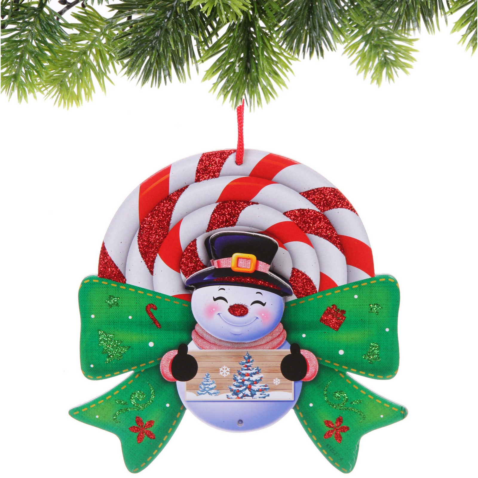 Украшение Новогоднее «Сладкий снеговик», 18*19