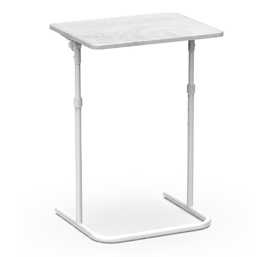 Столик приставной складной Haushalt HHST4 дуб дымчатый/матовый серый