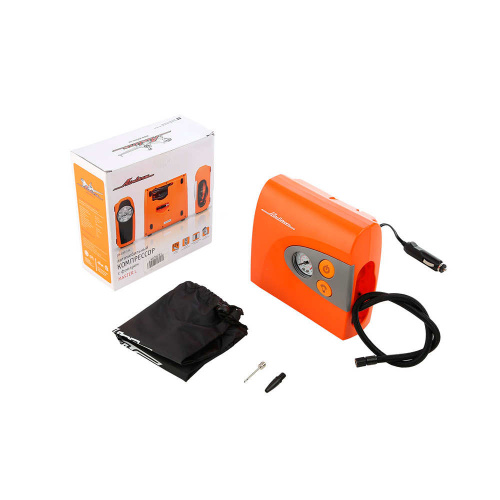 Компрессор Airline MASTER L30л/мин 12V 6A 8атм с фонарем (1/12)