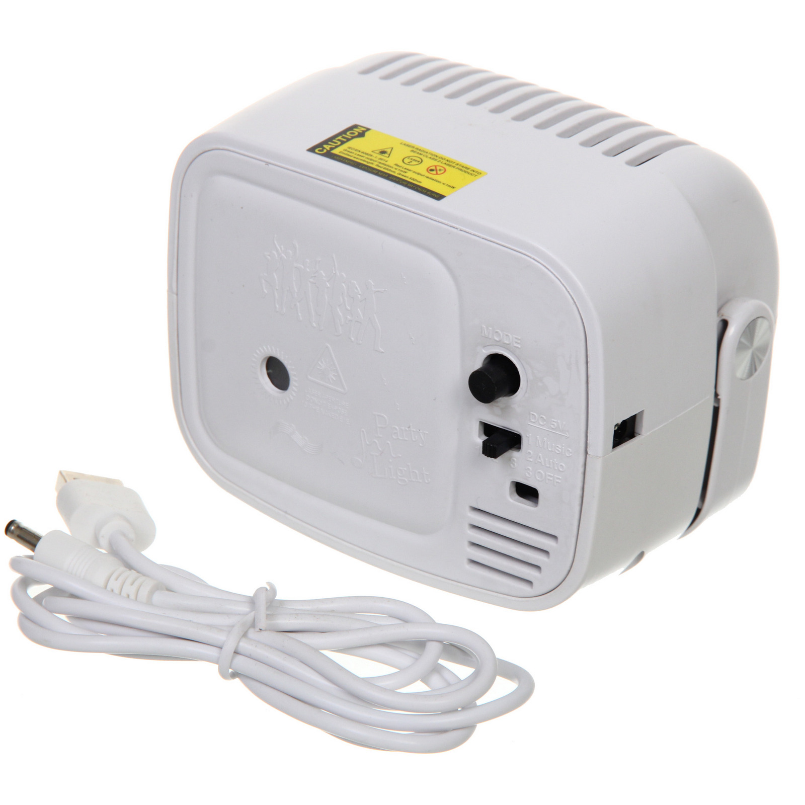 Световой прибор Лазер для дома "Телевизор" 7*10*8 см, 4 режима, USB (220V)