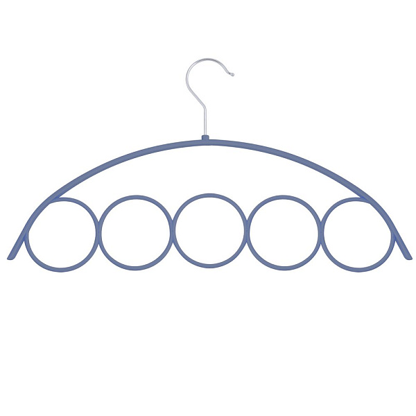 Вешалка для шарфов и платков. 5 колец. Размер 40х23 см. 2цв *