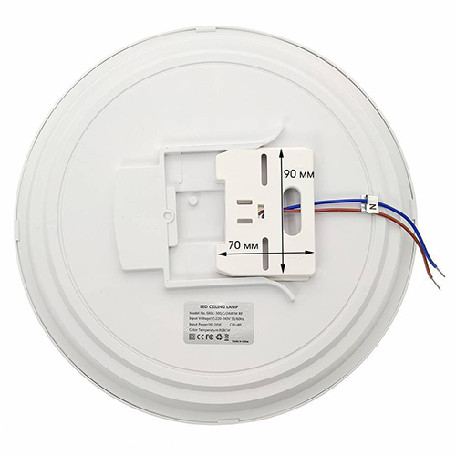 Светильник потолочный светодиодный Огонек OG-LDP31 RGB 30 см, 24 Вт, 2700-6500К, 220 В, Wi-Fi
