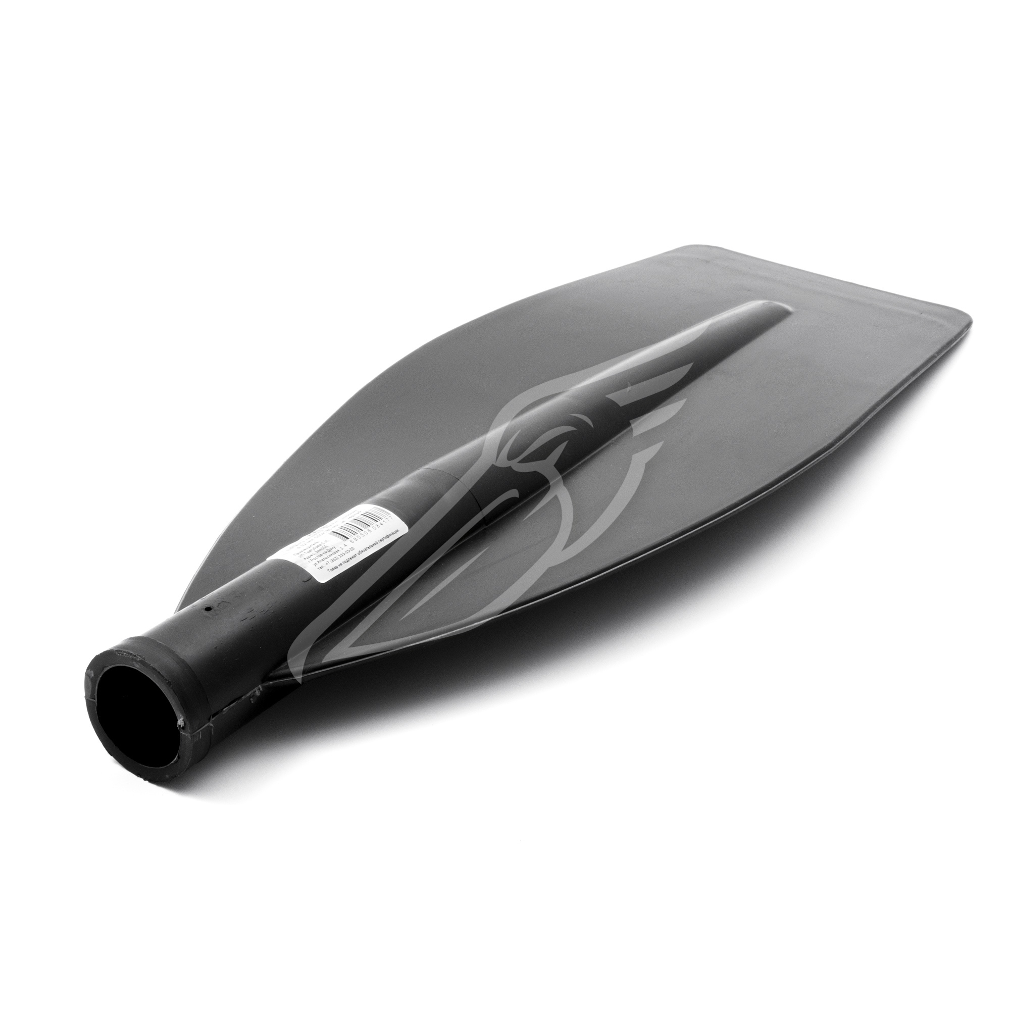 Лопасть на весло "ЯМАН" широкая, d 32 мм, 500х185 мм, цв. черный/25/