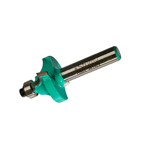 Фреза кромочная калевочная с подшипником 9,5 мм 28,6х14х57 мм хвостовик 8 мм STURM RB08-081429