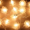 Гирлянда "Сосновая шишка" 3м, 15LED, с насад., шампань, пост,свеч,, пп, 220В СНОУ БУМ