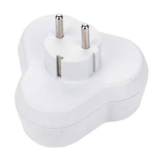 Разветвитель 3-местн. 16А с заземлением