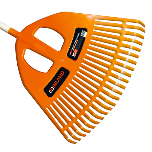 Грабли пластиковые с деревянным черенком  FINLAND 2456 (1/20)