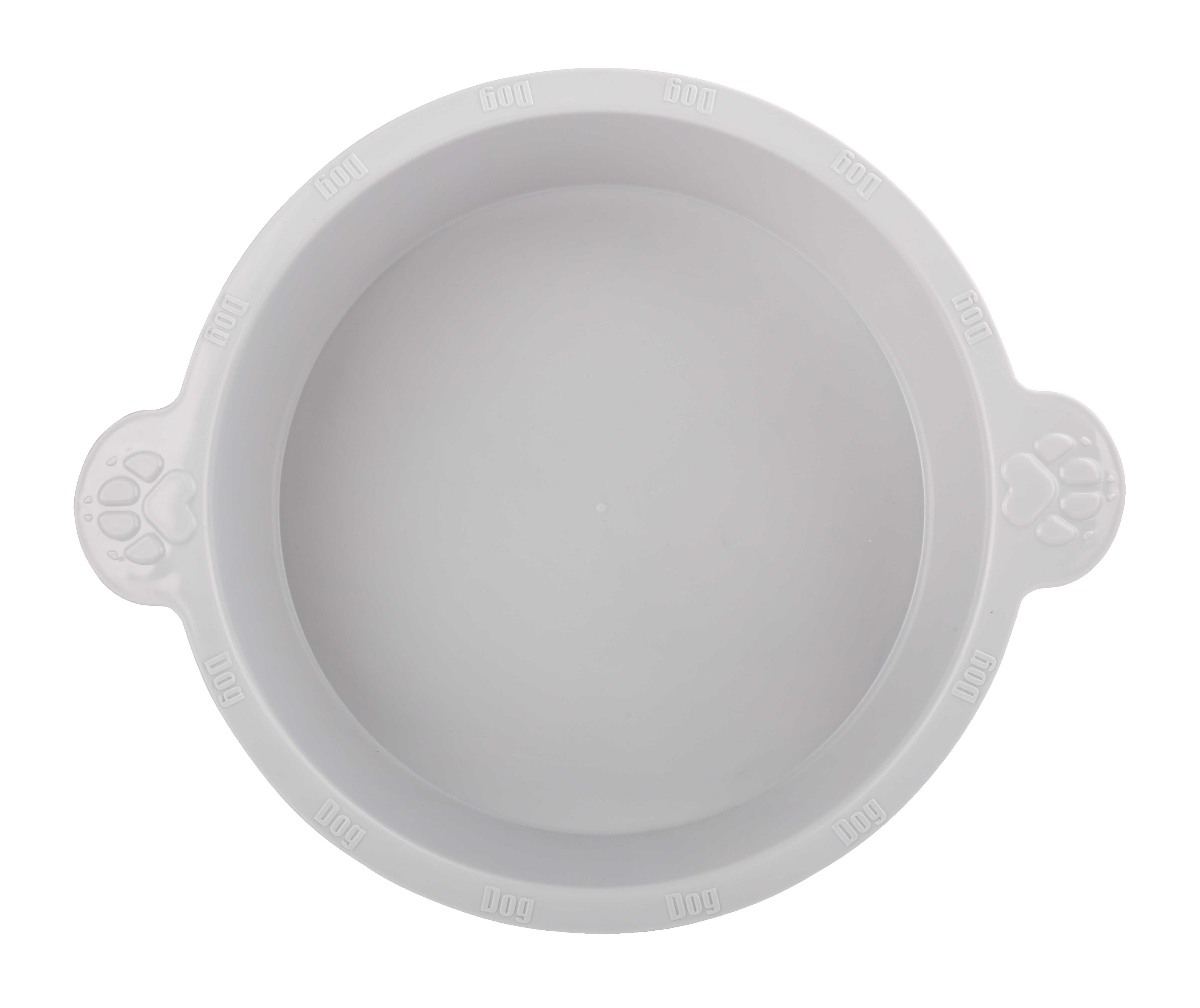 Миска ALTA для собак 3л круглая (бежевый) 