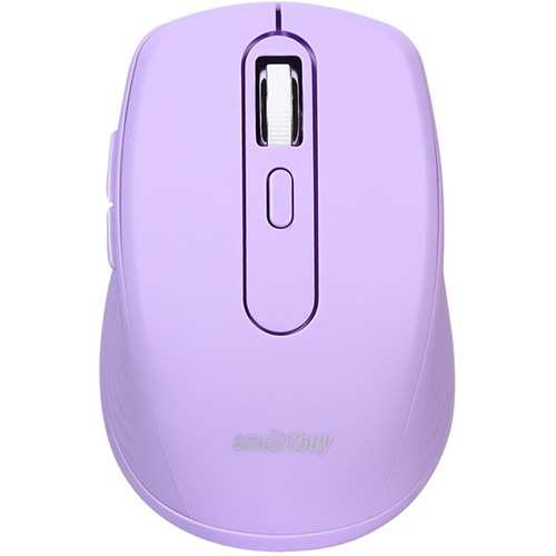 Мышь беспроводная беззвучная Smartbuy 611AG лиловая (SBM-611AG-V) / 40