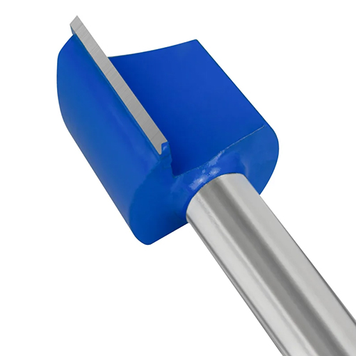 Фреза пазовая прямая с двойным лезвием хвостовик - 12 мм, d-32 мм, h-35 мм, l-67 мм vertextools 3501-123532