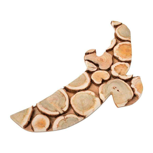 Панно можжевеловое, фигурное, орёл 26х50 см "Банные штучки" 