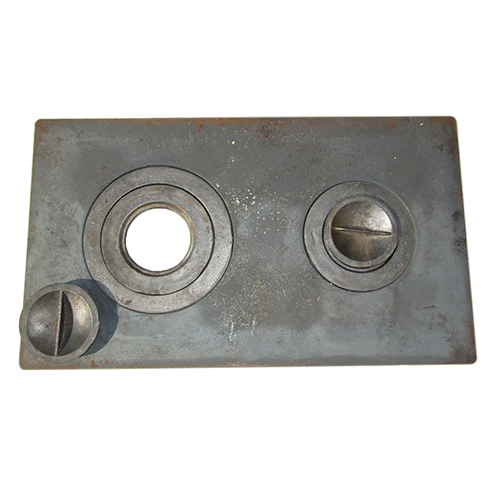 Печное литье плита 2 конфорки П-2-3 (710х410) большая  (Балезино)  (1/2)