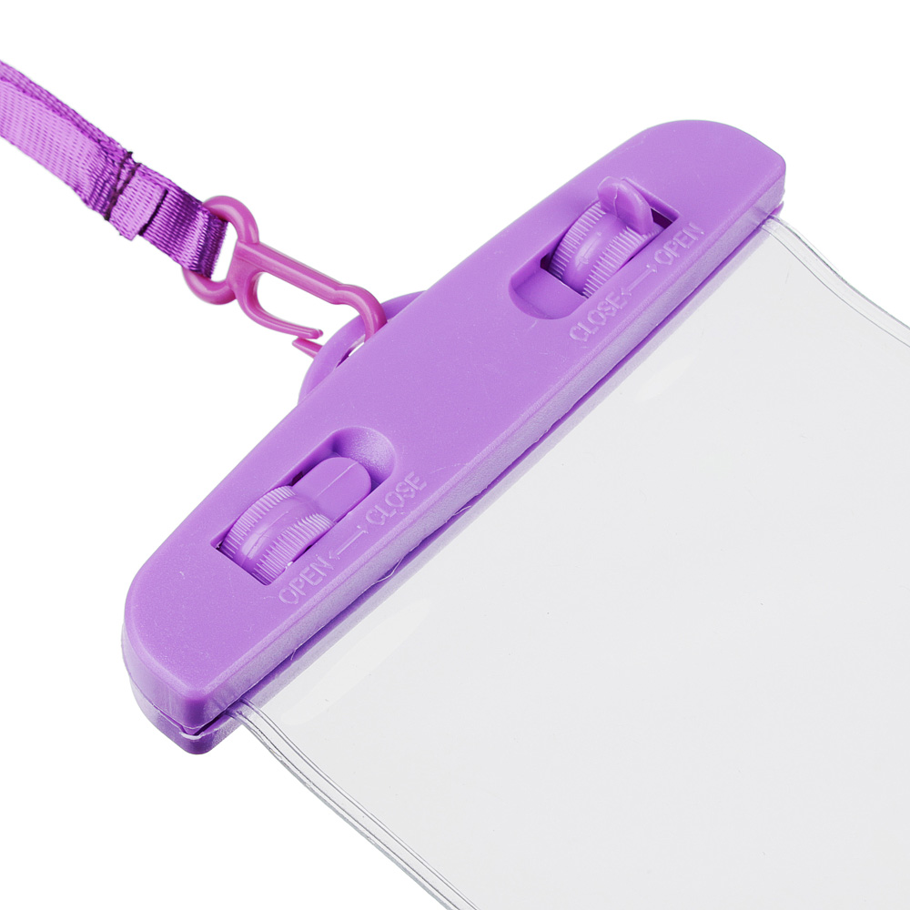 Чехол для телефона FORZA водонепрониц. на шнурке, 10х20см, ПВХ, 6 цв.