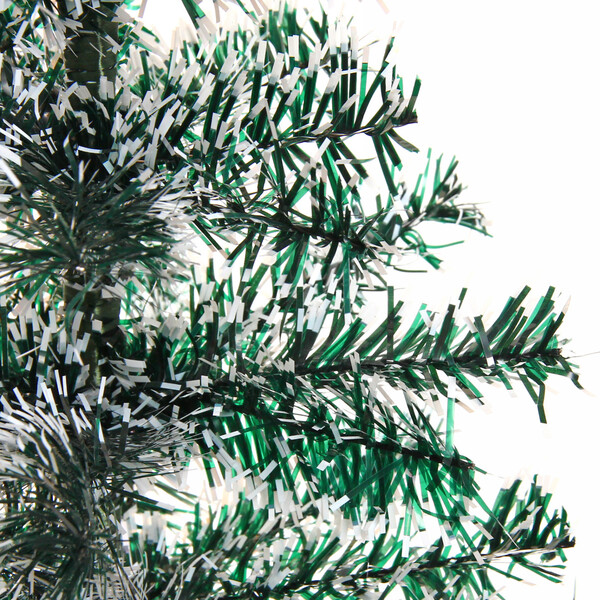 Ёлка "Метелица" 34 см, ПВХ белый иней (30 веток)