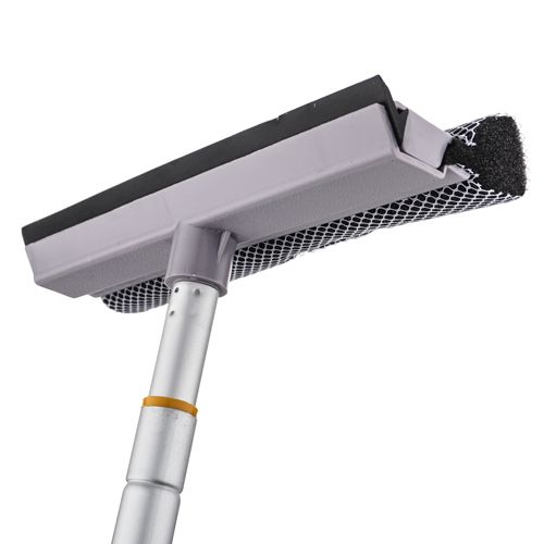 Окномойка телескопическая ручка 110см, резинка 25см, насадка поролон, 1/100