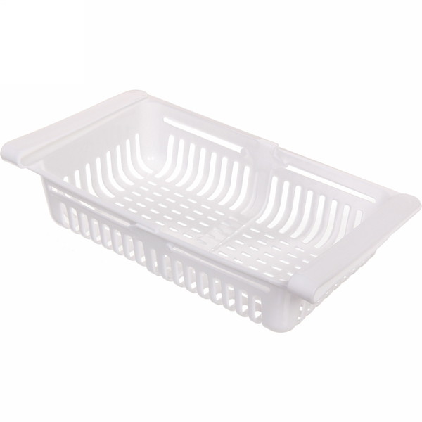 Полка пластиковая в холодильник раздвижная 20/27,5*15*6см