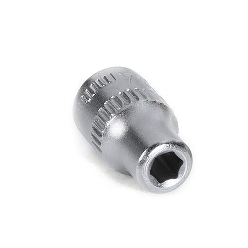 Головка на 4 мм, торцевая, шестигранная, под квадрат 1/4", CR-V, Smartbuy tools