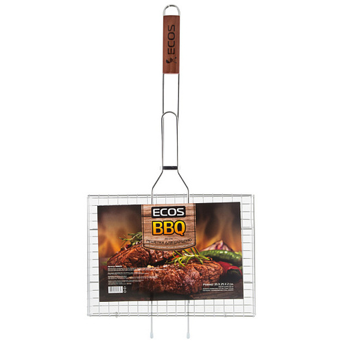 Решетка для барбекю ECOS R-171, 35x25x2 см, 70 см, хром