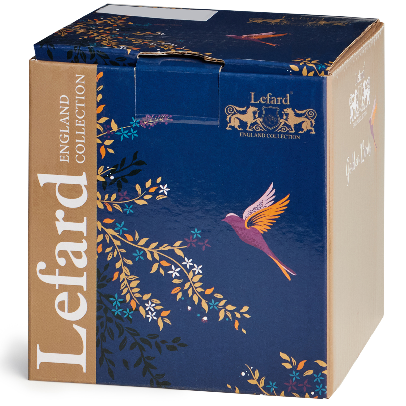 САХАРНИЦА LEFARD, GOLDEN BIRDS, 9, 5*10 СМ 350 МЛ, КОР=36ШТ.