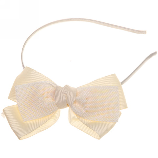 Ободок для волос детский на блистере "Rapunzel", однотонный, микс 6 цветов, 0,5см